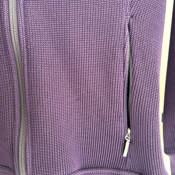 Spyder Women’s Purple Jacket Zip Up Hooded Warm Fleece Lined Performance Size XS - Picture 5 of 12